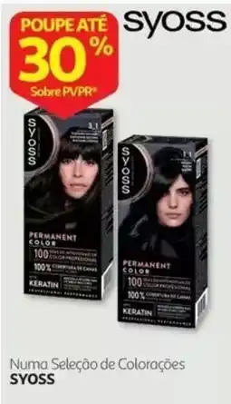 Auchan Syoss permanent color promoção