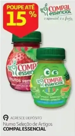 Auchan Compal essencial promoção
