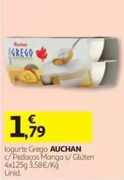 Auchan logurte grego auchan promoção
