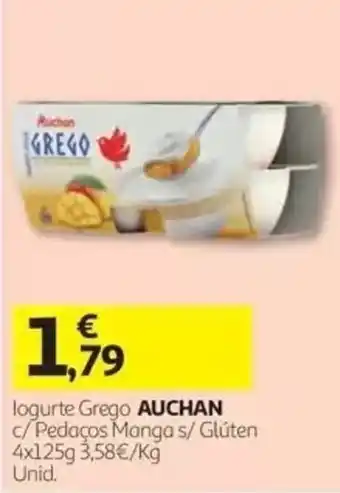 Auchan logurte grego auchan promoção