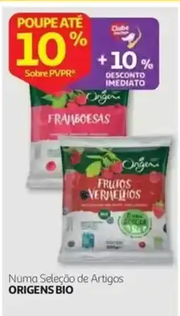 Auchan Frutos vermelhos origens bio promoção