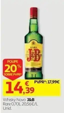 Auchan Whisky Novo J&B promoção