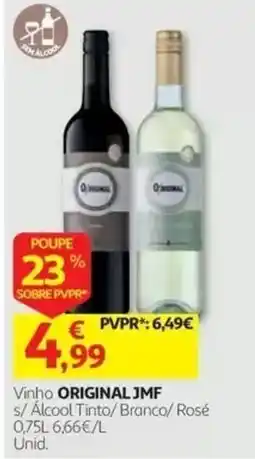 Auchan Vinho ORIGINAL JMF promoção