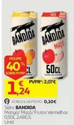 Auchan Sidra BANDIDA promoção