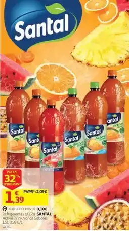 Auchan Santal Active Drink Vários Sabores promoção