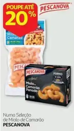 Auchan Miolo de Camarão Pescanova promoção