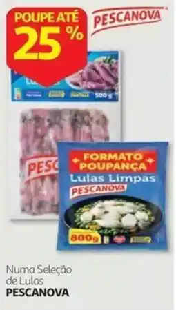 Auchan Lulas Limpas Pescanova promoção
