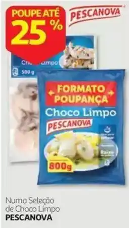Auchan Choco Limpo Pescanova promoção