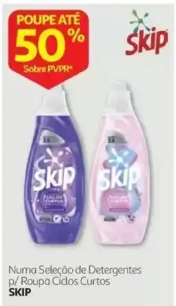 Auchan Skip para roupa ciclos curtos promoção