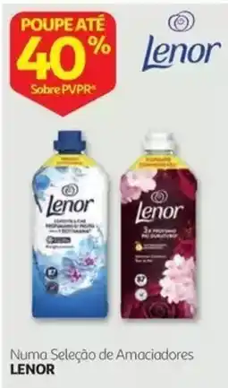 Auchan Lenor numa seleção de amaciadores promoção