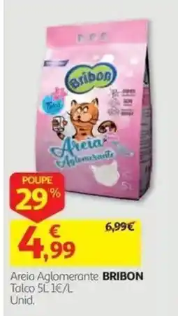 Auchan Areia Aglomerante Bribon promoção