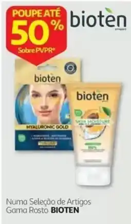 Auchan bioten gama rosto promoção