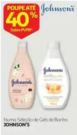 Auchan Johnson's geis de banho promoção