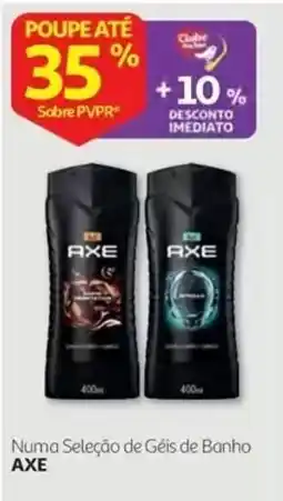 Auchan Numa Seleção de Géis de Banho AXE promoção