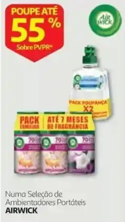 Auchan Ambientadores Portáteis Airwick promoção