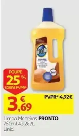 Auchan limpa madeiras pronto promoção