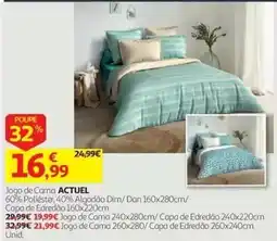 Auchan Jogo de Cama ACTUEL promoção