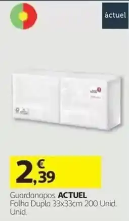 Auchan Guardanapos actuel promoção