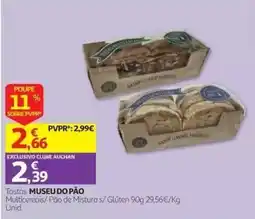 Auchan Tostas museu do pão promoção