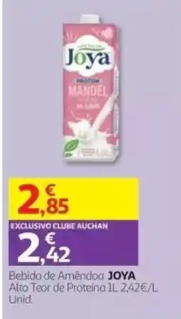 Auchan Bebida de Amêndoa JOYA promoção