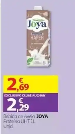 Auchan Bebida de Aveia JOYA promoção