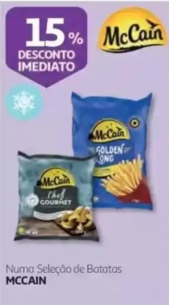 Auchan Numa Seleção de Batatas McCain promoção
