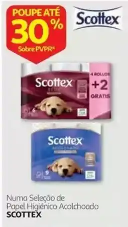 Auchan Papel Higiênico Acolchoado Scottex promoção