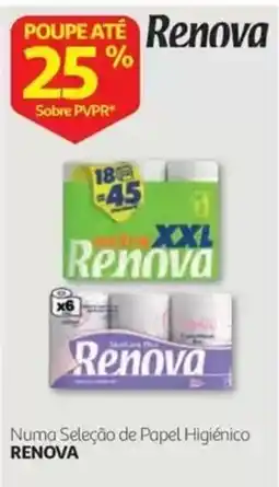 Auchan papel higiênico renova promoção