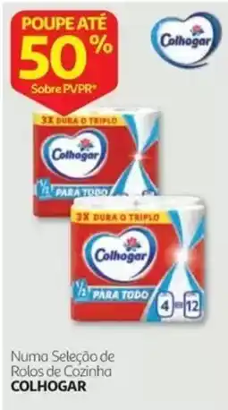 Auchan rolos de cozinha colhogar promoção