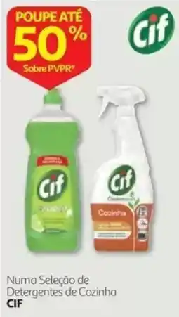 Auchan Detergente de cozinha cif promoção