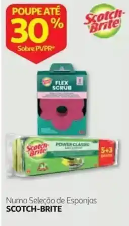 Auchan scotch-brite flex scrub promoção