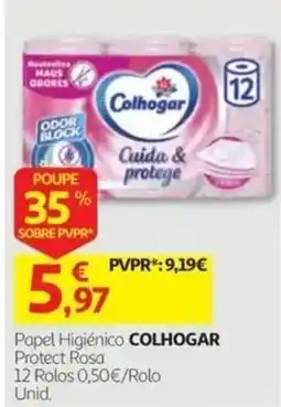 Auchan Papel Higiênico Colhogar promoção