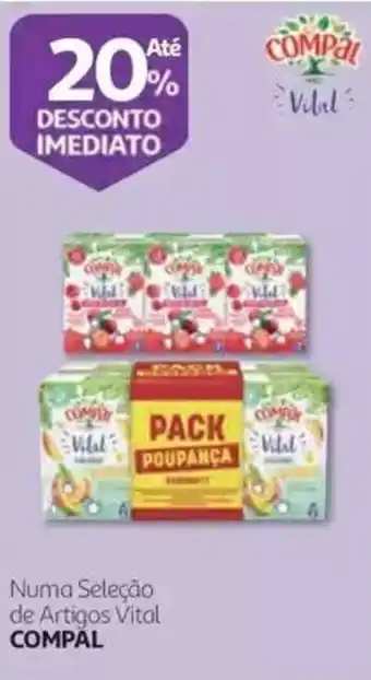 Auchan Compal vital promoção