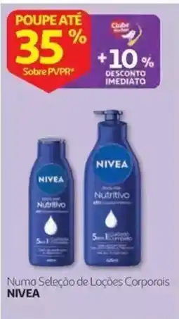 Auchan Numa Seleção de Loções Corporais NIVEA promoção