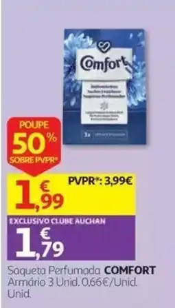 Auchan Saqueta Perfumada Comfort promoção