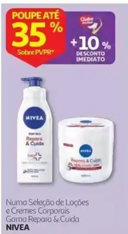 Auchan Nivea gama repara & cuida promoção