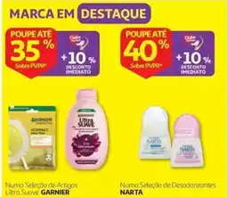 Auchan Numa Seleção de Artigos Ultra Suave GARNIER promoção
