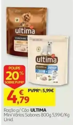 Auchan Ração p/ Cão ultima promoção