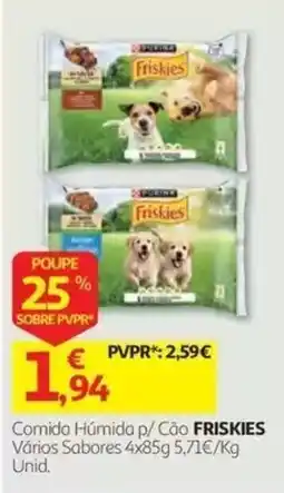 Auchan Comida Húmida p/ Cão Friskies promoção