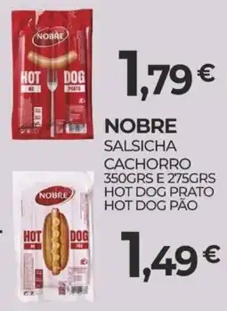 Miranda Supermercados Nobre salsicha cachorro hot dog prato hot dog pão promoção