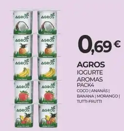 Miranda Supermercados Agros iogurte aromas promoção