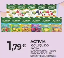 Miranda Supermercados activia iog. líquido promoção
