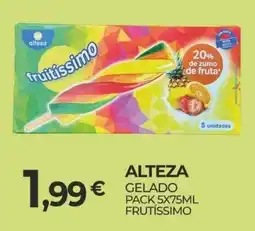 Miranda Supermercados Alteza gelado frutíssimo promoção