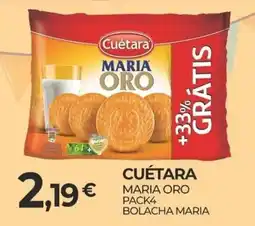 Miranda Supermercados Cuétara maria oro promoção