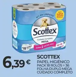 Miranda Supermercados scottex papel higiénico promoção