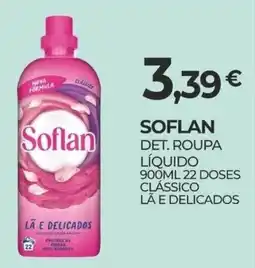 Miranda Supermercados Soflan det. roupa líquido clássico lã e delicados promoção