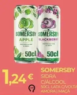 Miranda Supermercados somersby sidra c/álcool promoção