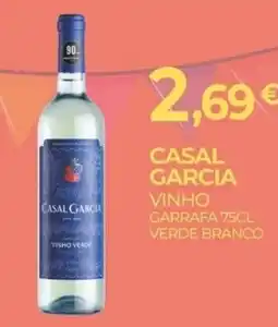 Miranda Supermercados Casal Garcia vinho verde branco promoção