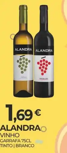 Miranda Supermercados Alandra vinho tinto | branco promoção