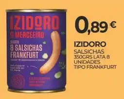Miranda Supermercados Izidoro salsichas tipo frankfurt promoção